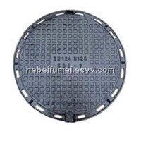 B125 round ductile iron manhole cover