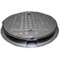 round ductile iron manhole cover
