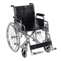 Foldable Steel Frame Wheelchair