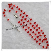 muti-colour plastic beads Catholic rosary ,Plastic Rosary (IO-cr239)