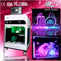 economic 2d/3d crystal cube laser engraving machine HSGP-4KB