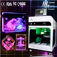 economic 2d/3d photo crystal laser inner engraving machine HSGP-2KC