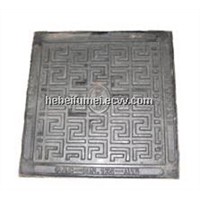 B125 square ductile iron manhole cover