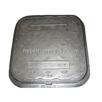 sqare D400 ductile iron manhole cover