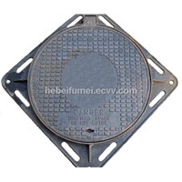 C250 square manhole cover and frame