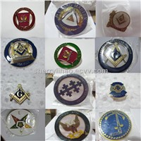 High Quality  Masonic Car Emblem,Cheap price Masonic Badges