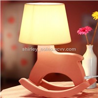 Novel Bedside lamps, Rocking horse appearance, package can be customized