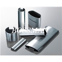 304 Stainless Steel Welded Flat Oval Pipe