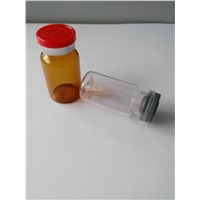 15ml Clear and Amber Tubular Glass Vial
