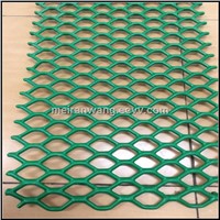 plastic coated expanded metal/Powder coated expanded metal mesh