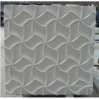 Natural Limestone 3D wall art cladding tile