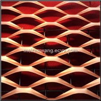 wall cladding aluminum expanded metal