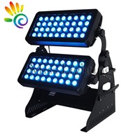 72leds 8W RGBW Outdoor city color light led wall washer