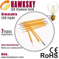 CE, ROHS High Lumen 8W LED  Filament Bulb