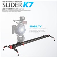 KONOVA Camera Slider Dolly K7 120 (47.2&amp;quot;) can Support Broadcast Camera like ENG camera