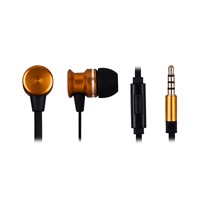 Stereo metal in-ear earphones custom logo