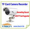 Waterproof CCTV IR Box Camera Recorder TF Card  Recorder Camera