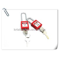 BO-G01 Steel Short Shackle padlock, safety lockout with colorful.