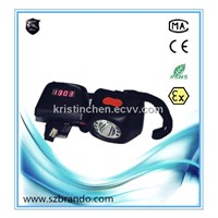KL4.5LM A Digital miner's lamp ,digital cordless mining safety cap lamps, industrial product lamp
