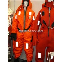 Solas Approved Insulated Immersion Suit,Type I,Life Saving Suit