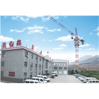 4T new condition YUAN XIN40 (4808) mini Single-gyration tower crane hot sale in India