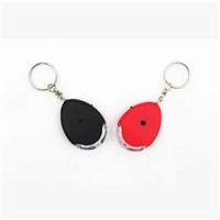 New creative gift cheap hot sale whistle key finder keychain keyrings with sound