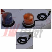 red police car magnetic beacon lights