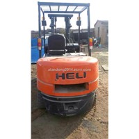 4Ton Heli Used forklift original engine ISUZU