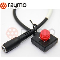 safety sensive connectors with cable, dc plug