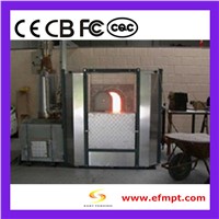 small glass melting furnace/oven