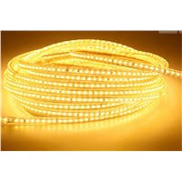 Yellow LED Strip Lights SMD5050 Waterproof IP65 Flexible led rope light curtain light