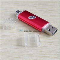32GB USB Flash Drive OTG External Storage Micro USB-USB Memory Stick for Smart Phone Tablet PC