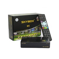 Original Skybox M5 USB wifi inside Dual Core CPU Set Top Box /DVB-S2