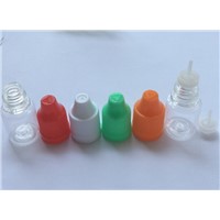 Top Quality 5ml PET Plastic Clear Bottle  E-juice  Dropper  Bottle  Long Thin Tip Light  Bottle