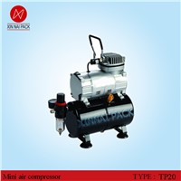 TP20 pollution-free twin cylinder piston industrial air compressor