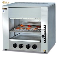 Gas Infrared Salamander grill with 4 burner BY-GT14