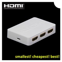 MINI HDMI switch 3 port, 3 in 1 out, support 3D 1080p