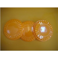 plastic package,disposable colorful PP PET plastic cup lid