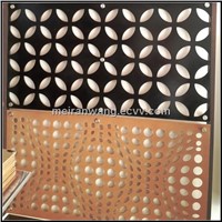 laser cut metal screens/laser cutting perforated mesh