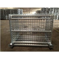 Wire mesh warehouse storage cages