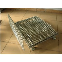 Galvanized Foldable Steel storage cages