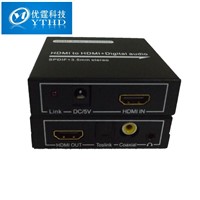 HDMI to HDMI+ Digital audio  converter decoder (SPDIF + 3.5mm stereo )
