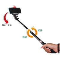 Wireless Bluetooth Selfie Sticks for iPhone or Android and digital camera