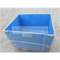 storing cages with plastic panels