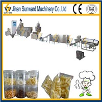 Stainless steel double screw puffed snack processing extruder