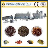 Stainless steel floating fish feed processing machines