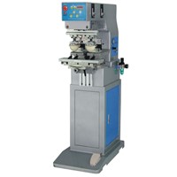 One Color Pad Printing Machine with Two Heads