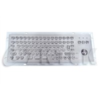 industrial metal keyboard with function keys (MKTF2655, 300.0mm x 103.0mm)
