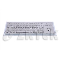 industrial metal keyboard with function keys (MKTF2665, 392.0mm x 135.0mm)