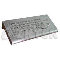 workstation industrial metal keyboard with function keys (MWS2830, 440.0mm x 200.0mm x 80.0mm)